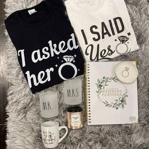 Engagement Wedding Planning Gift Set
